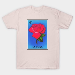 Loteria La Rosa Mexican Icon T-Shirt